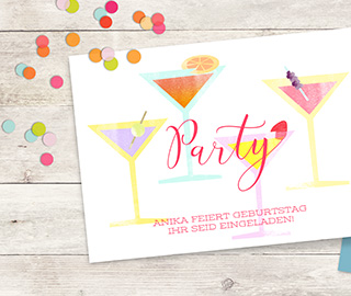 Partyeinladungen