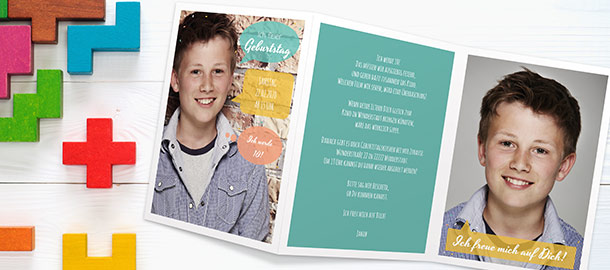Kindergeburtstagseinladungen