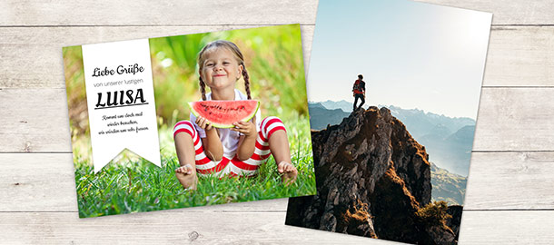 Einladung als Blankokarte