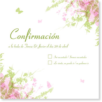 Cartas de confirmación - bonnyprints.es
