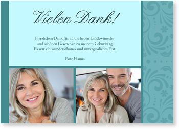 Dankeskarten Geburtstag Gratis Musterkarten und Versand