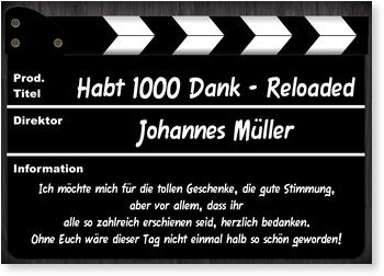 Text An Mein Geburtstag